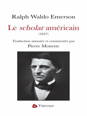 cover image of Le scholar américain